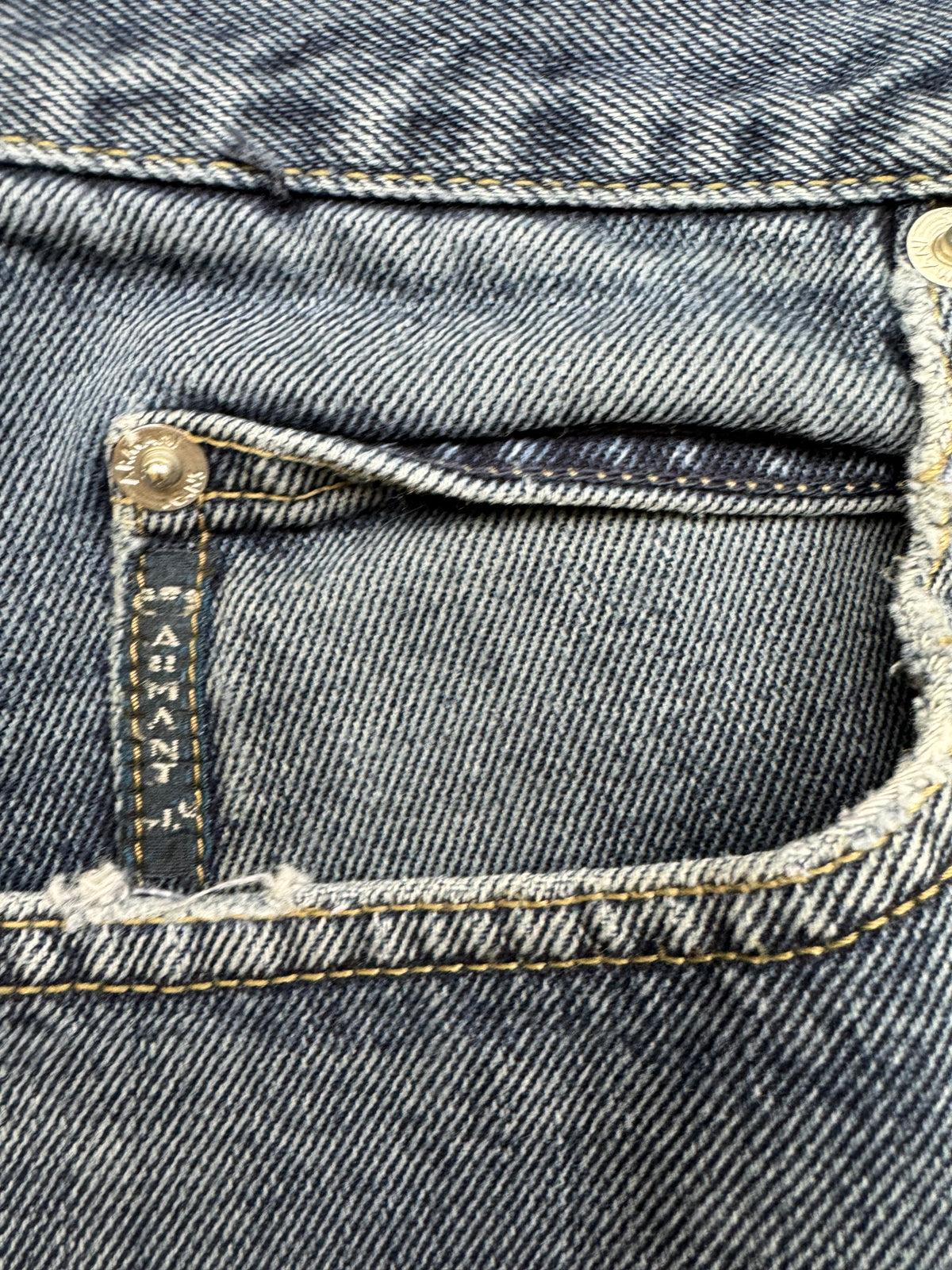 vintage Armani jeans {M}