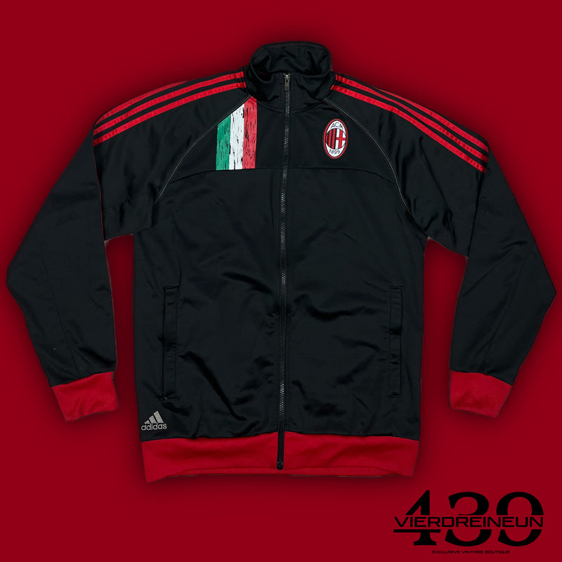 vintage Adidas Ac Milan trackjacket {L}