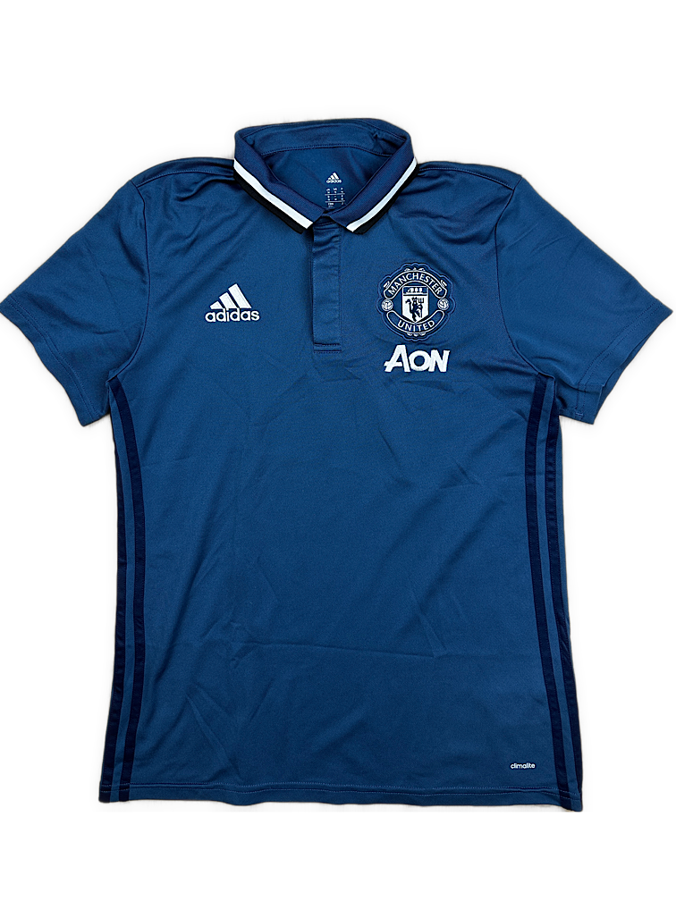 navyblue Adidas Manchester United polo {M}