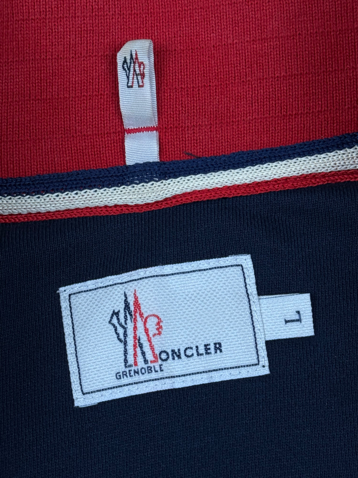 vintage Moncler sweatjacket {L}