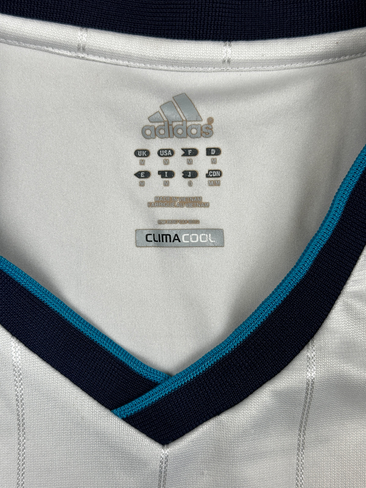 vintage Adidas Real Madrid home jersey {M}