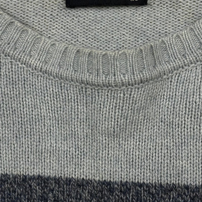 vintage babyblue Burberry knittedsweater {M}