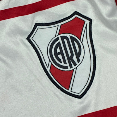 red Adidas Club Athletico River Plate home jersey {S}