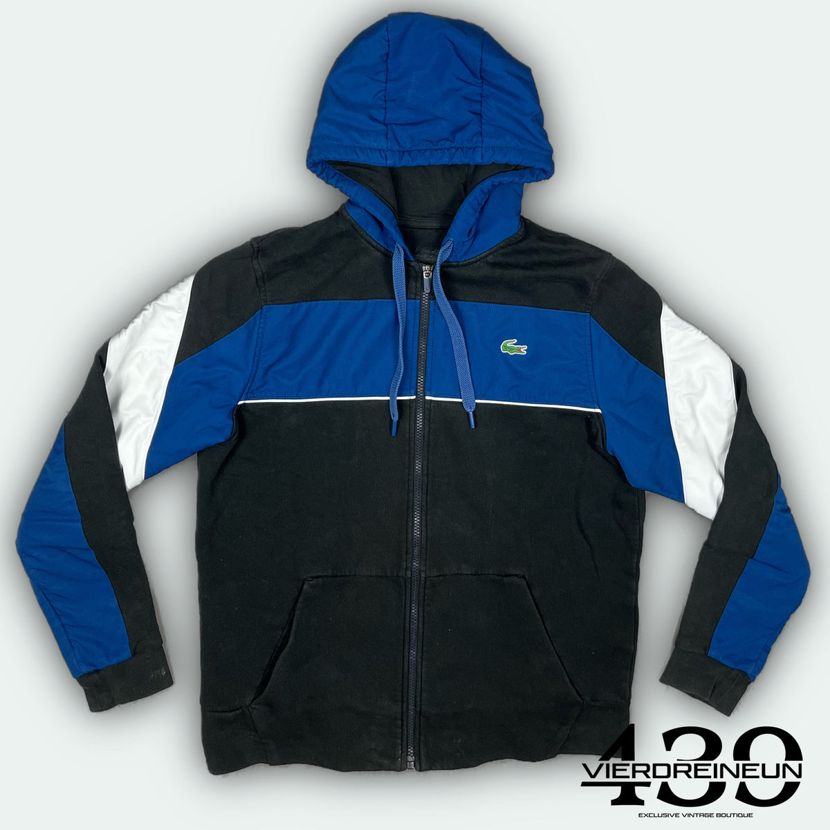 blue Lacoste sweatjacket {XXL}