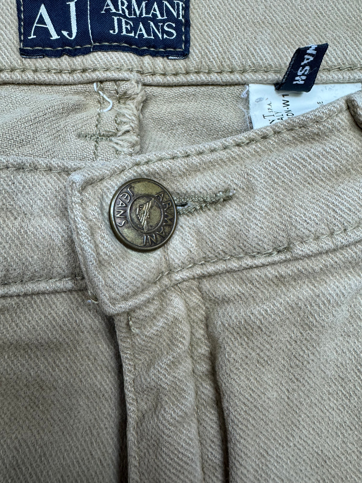 vintage Armani jeans {S}