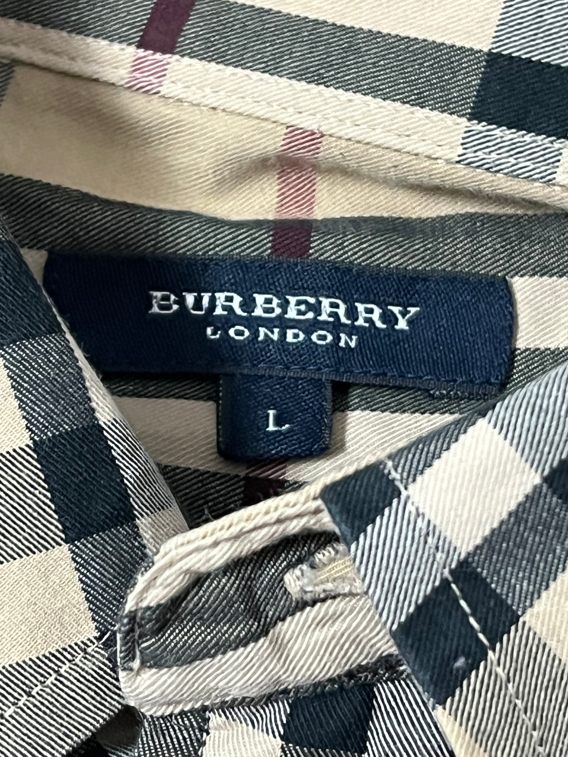 vintage Burberry shirt {L}