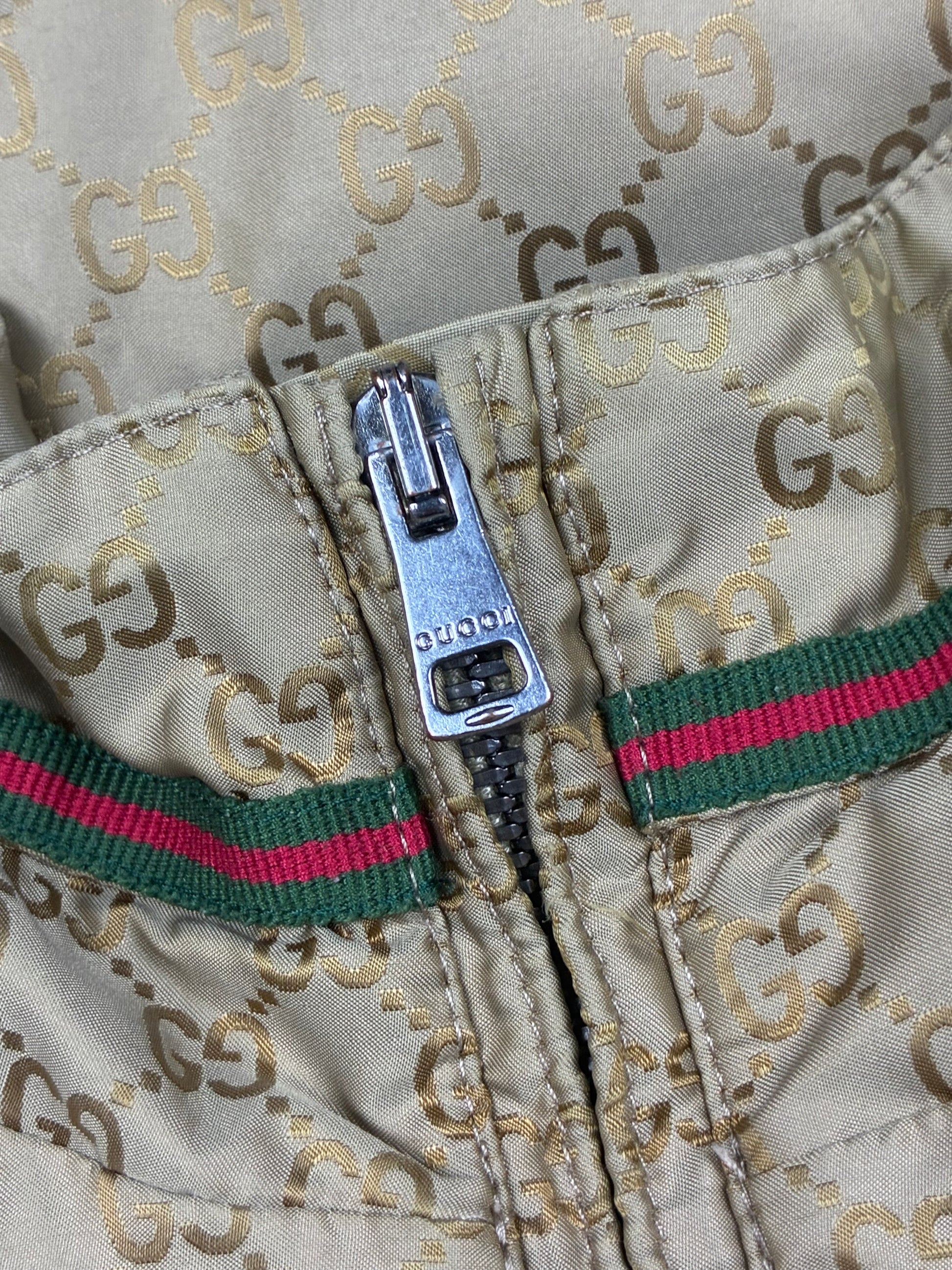vintage Gucci monogram windbreaker {S}