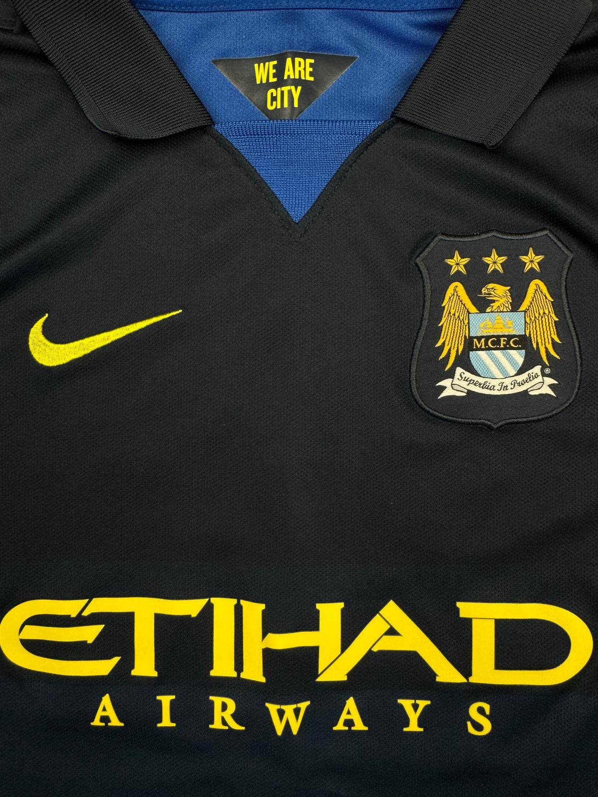 vintage Nike Manchester United AGUERO16 away jersey {XS}