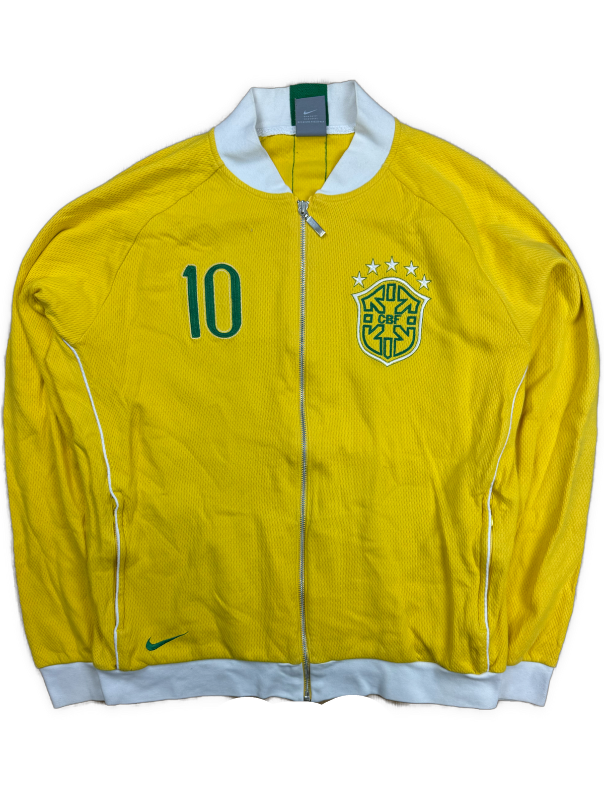 vintage Nike Brasil trackjacket {L}