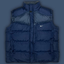 Charger l&#39;image dans la galerie, vintage navyblue Nike vest {XXL}
