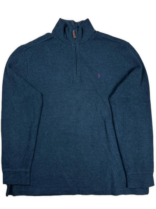 vintage Polo Ralph Lauren quarterzip {XL}