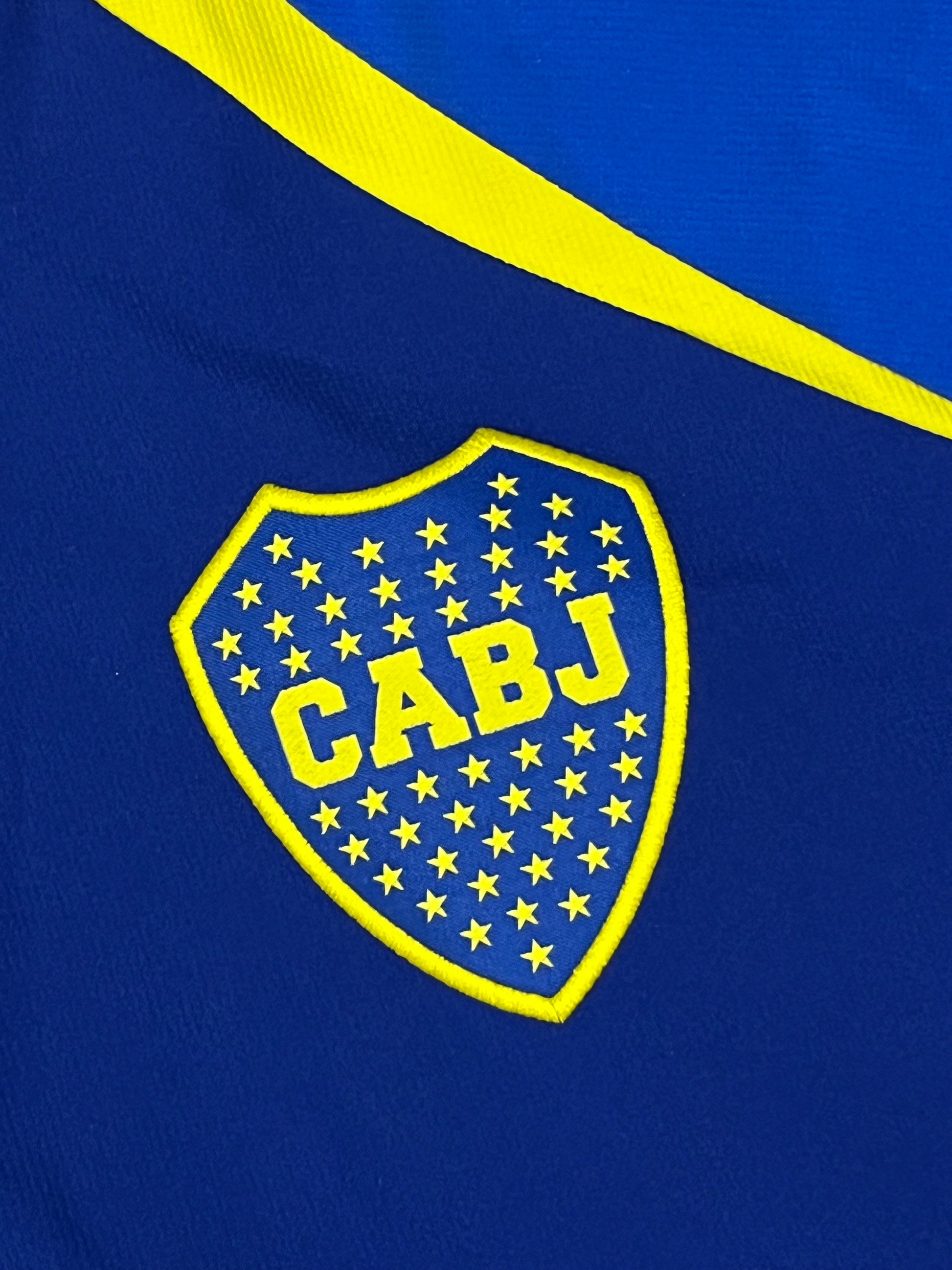 blue Adidas Boca Juniors tracksuit {L}