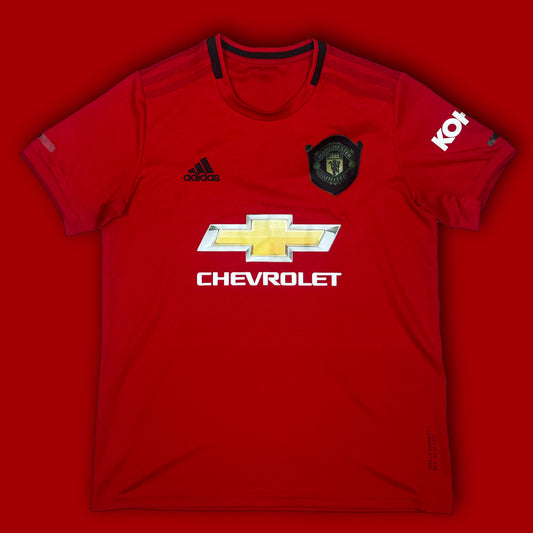 red Adidas Manchester United 2019-2020 home jersey {M}