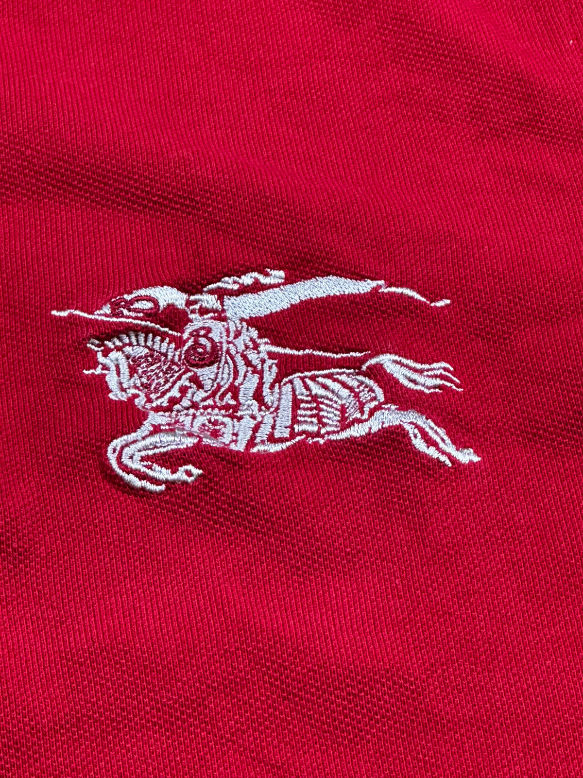 vintage Burberry polo {L}