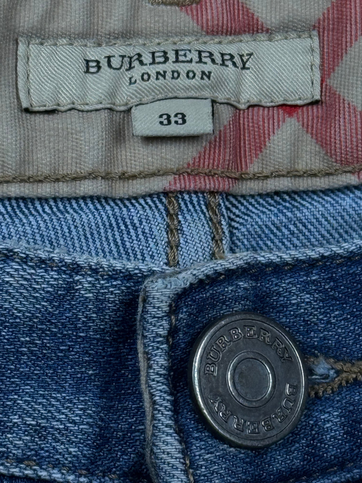 vintage Burberry jeans