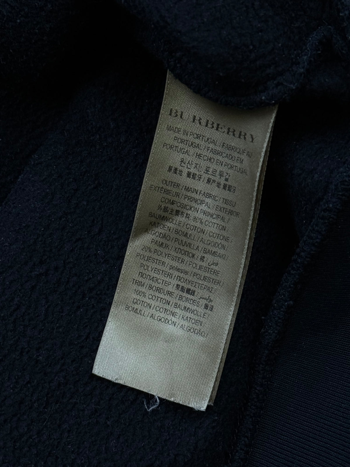 vintage Burberry hoodie {XS}