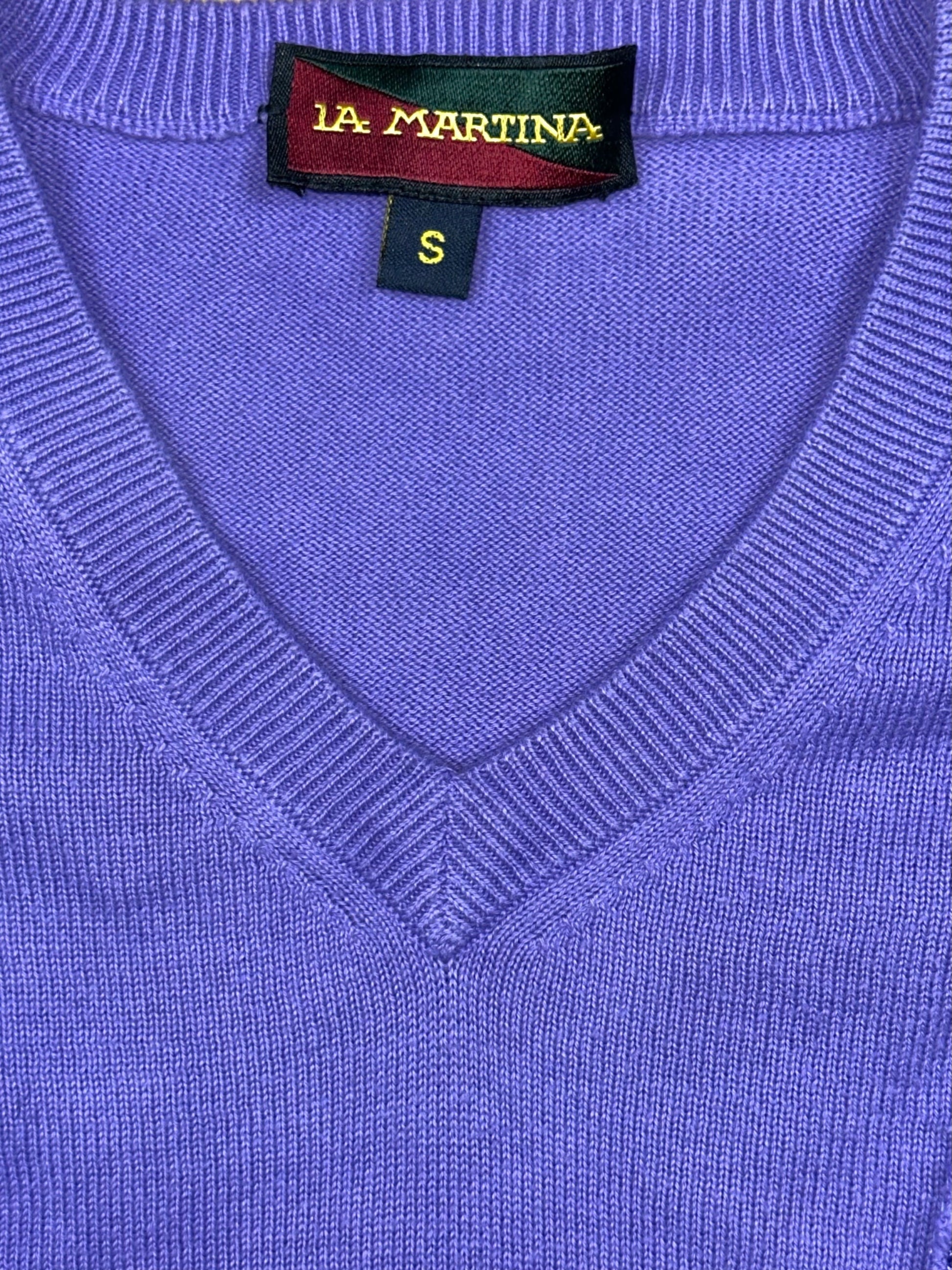 vintage La Martina knittedsweater {S}