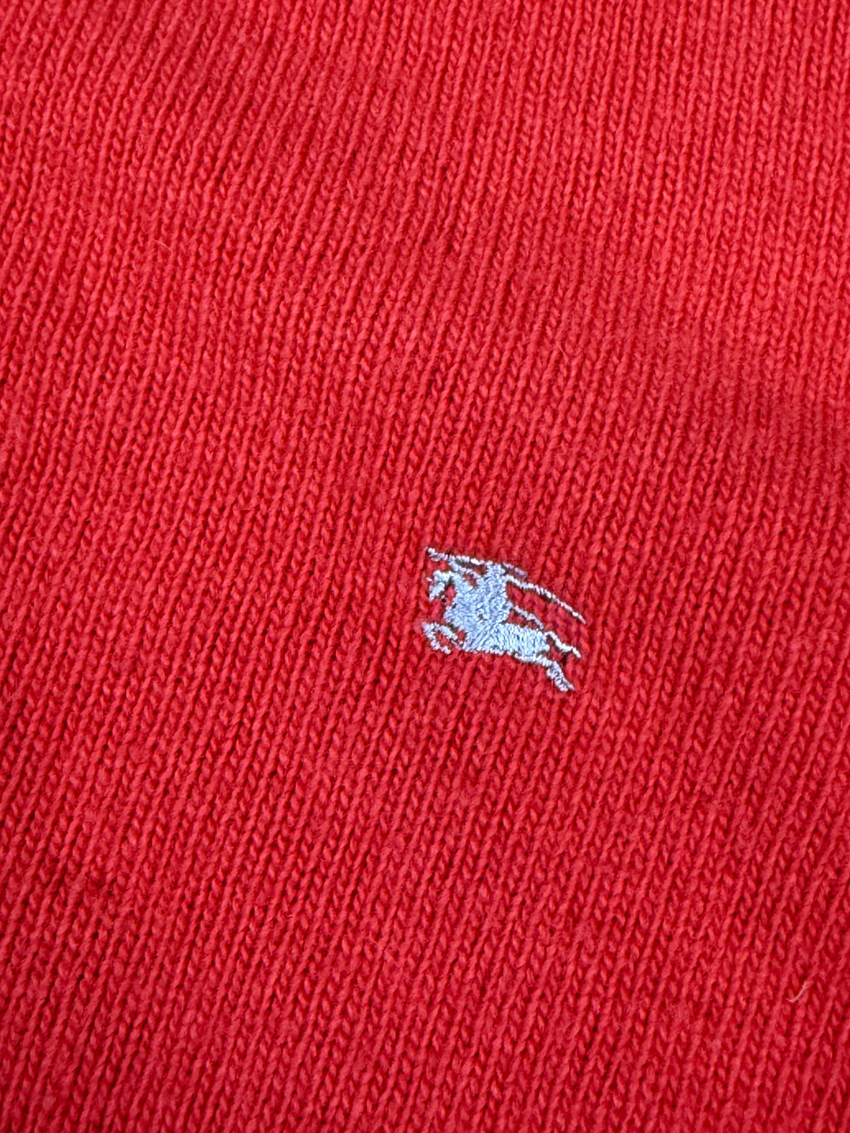 vintage Burberry quarterzip {M}