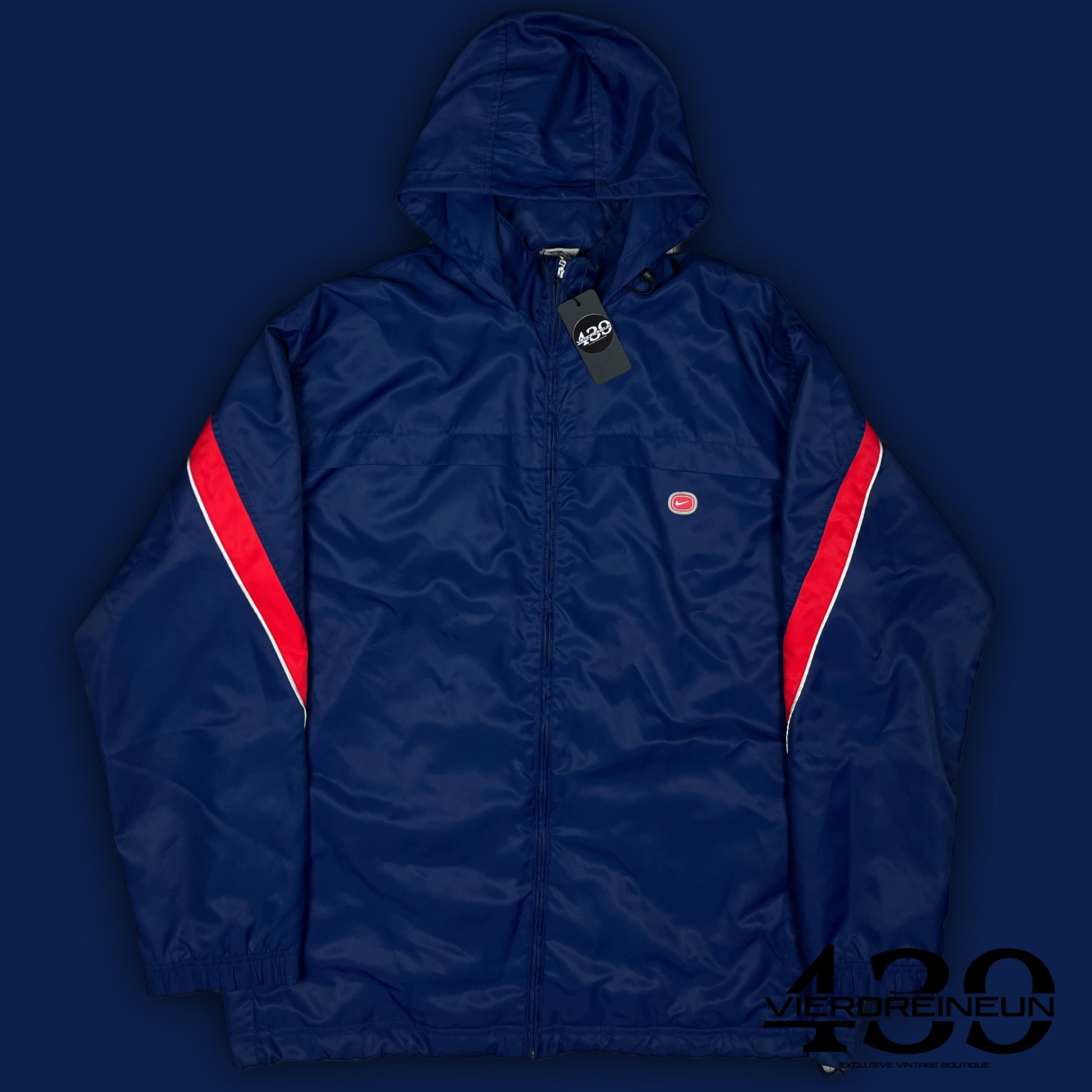 vintage Nike CORTEZ windbreaker {XL}