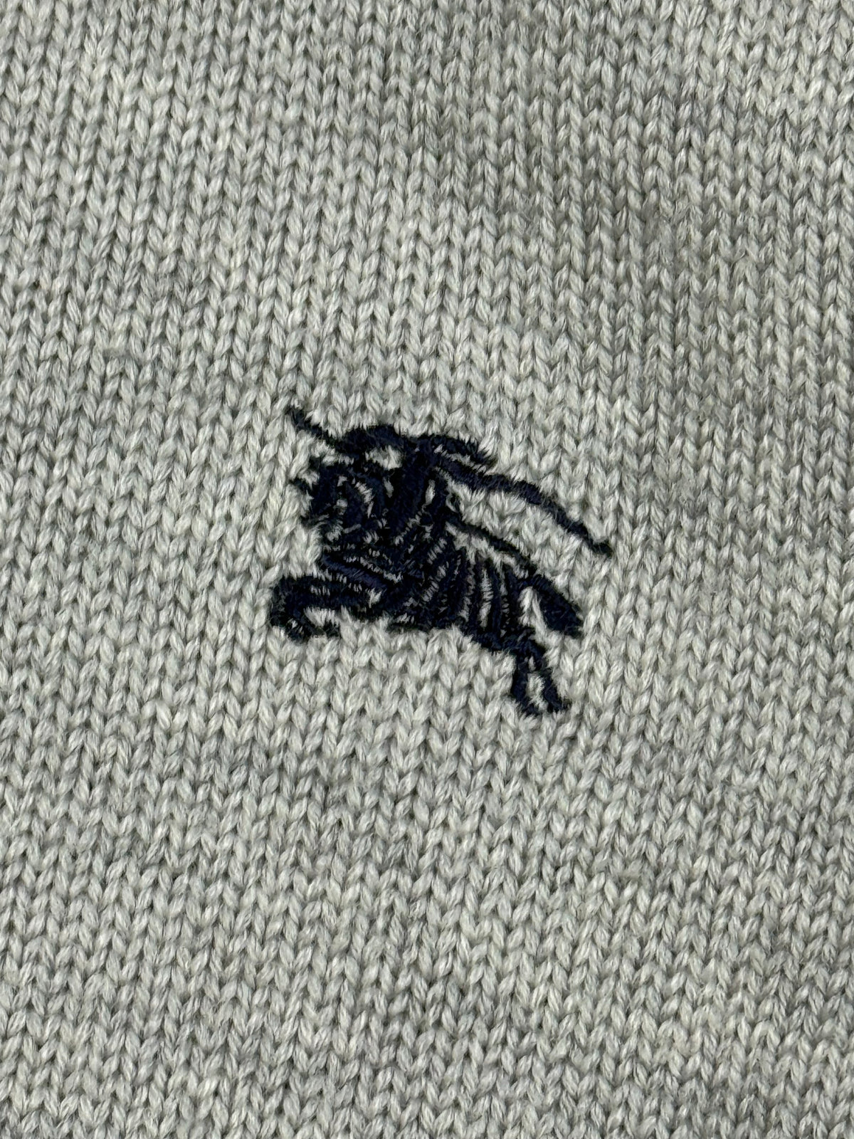 vintage Burberry quarterzip
