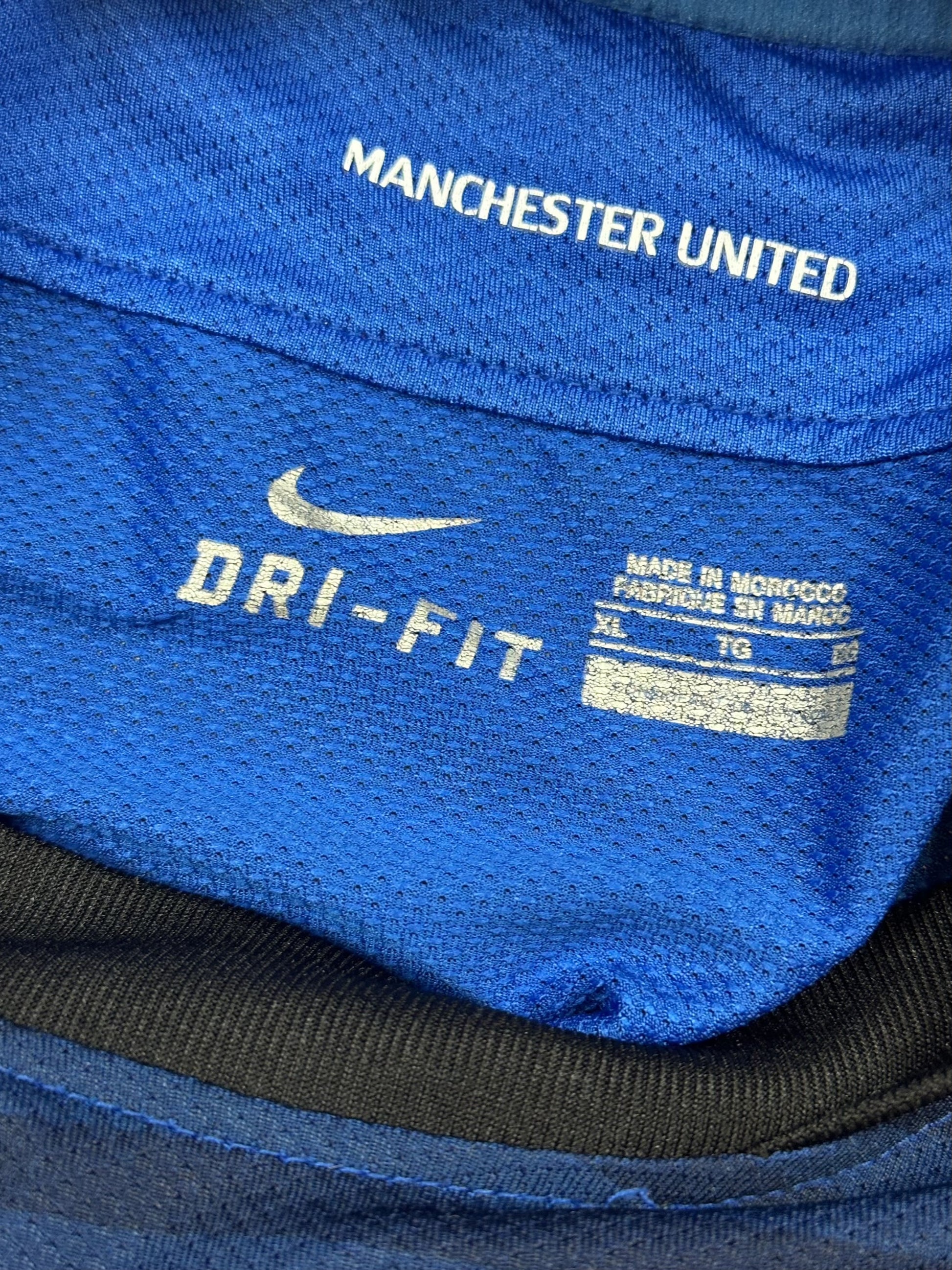 vintage Nike Manchester United away jersey long {XL}