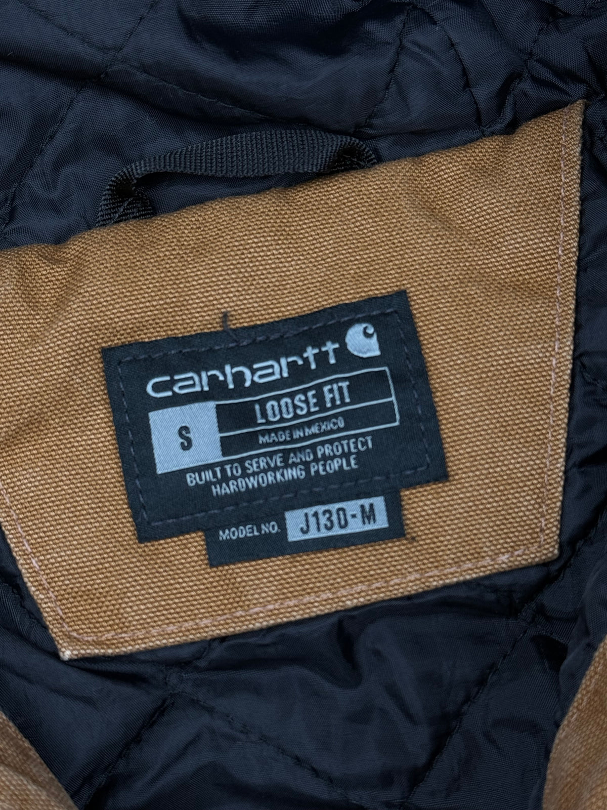 vintage Carhartt workwear jacket {S}