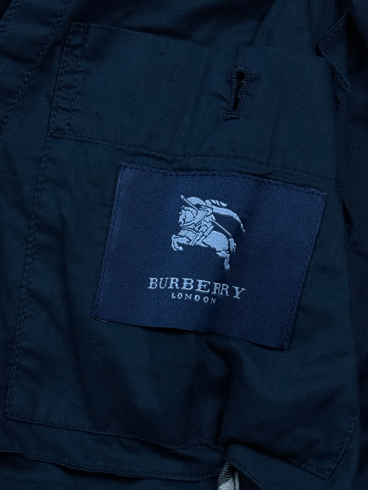 vintage navyblue Burberry harringtonjacket
