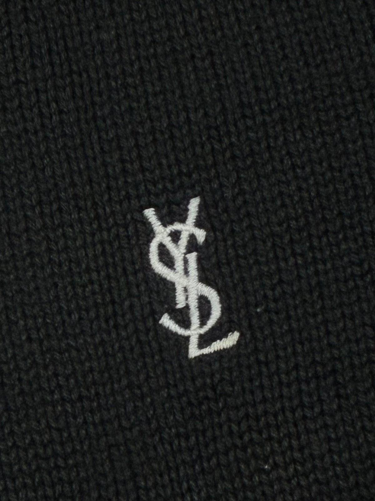 vintage YSL Yves Saint Laurent sweatjacket {M}
