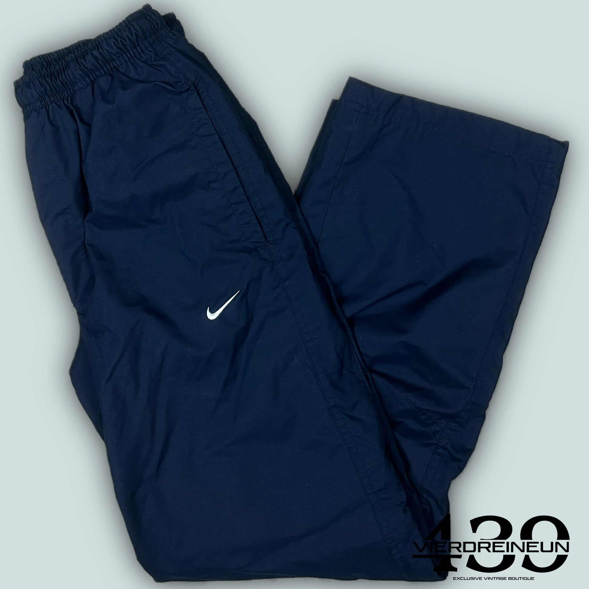 vintage navyblue Nike trackpants {S}