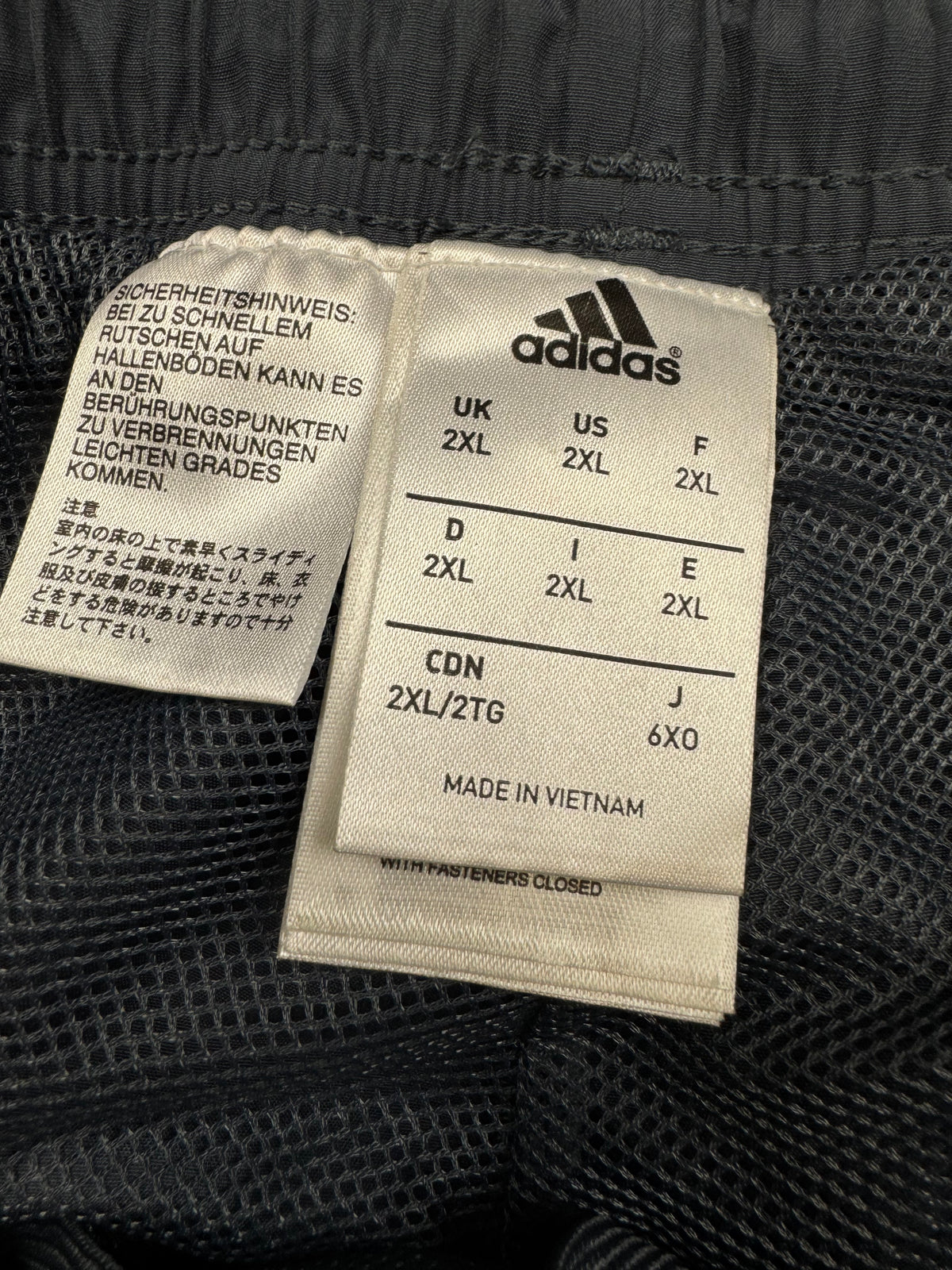 vintage Adidas Real Madrid trackpants {XXL}