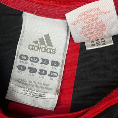 vintage Adidas Ac Milan 2004-2005 home jersey {S}