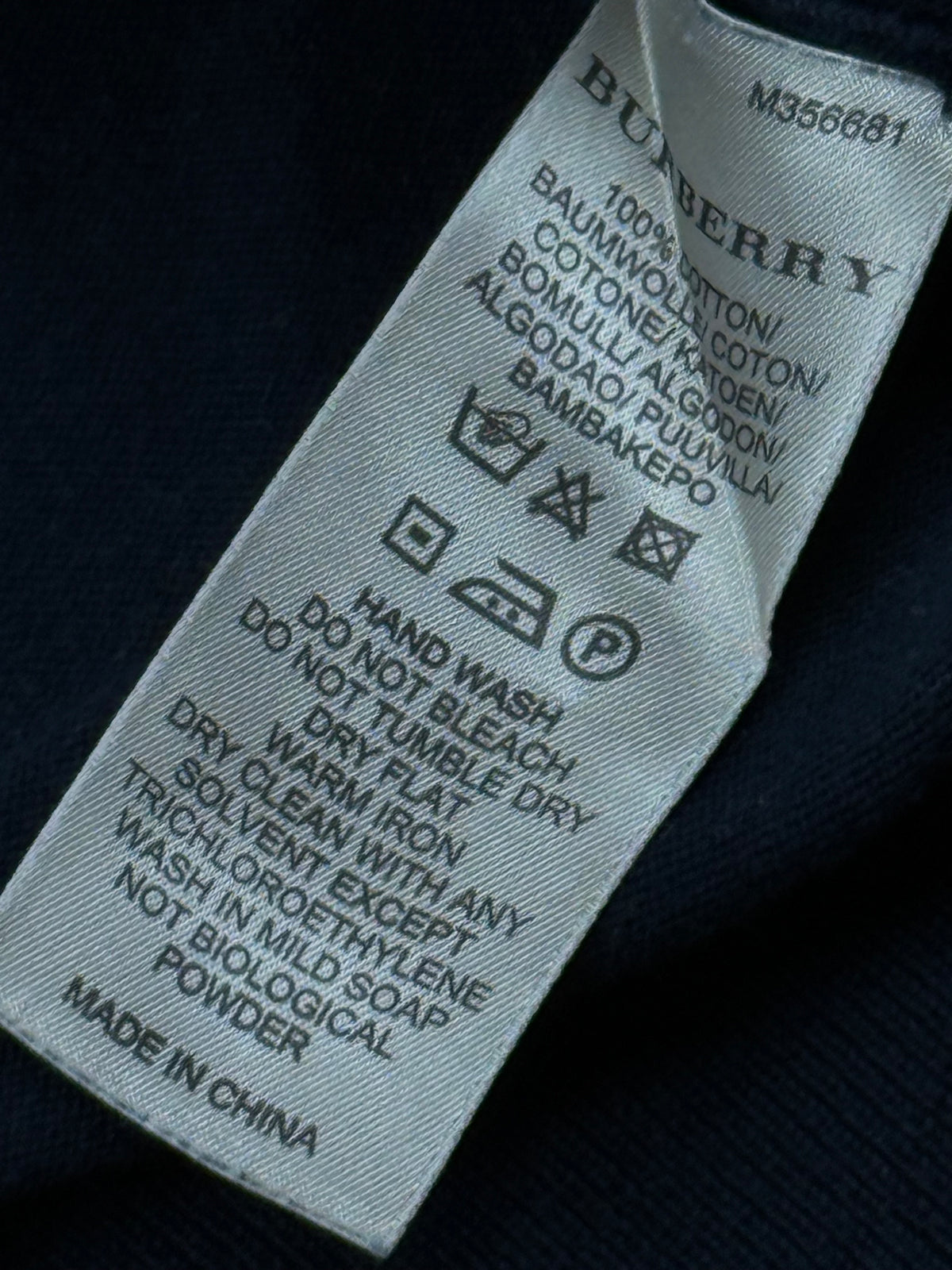 vintage Burberry quarterzip