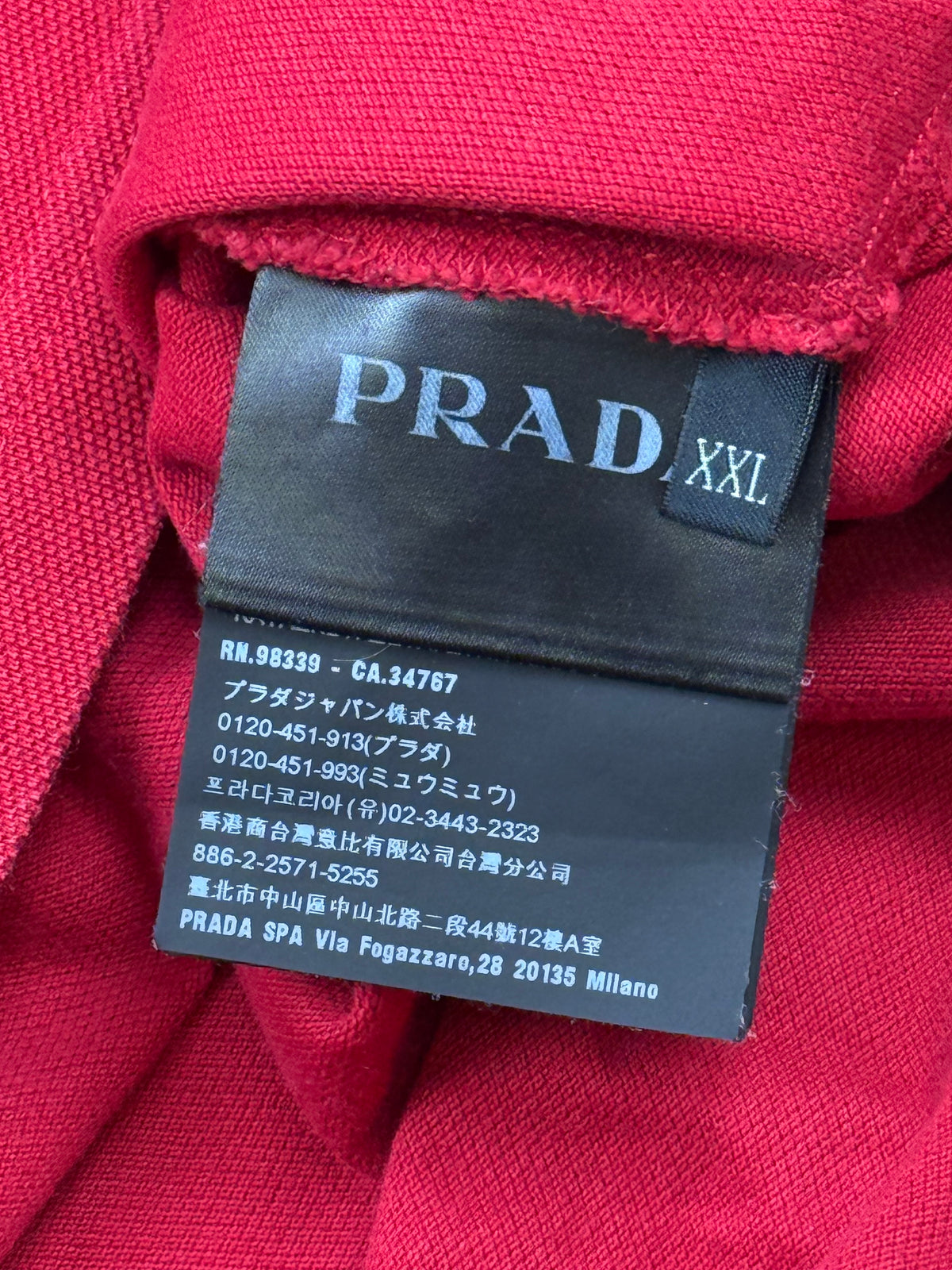 red Prada polo