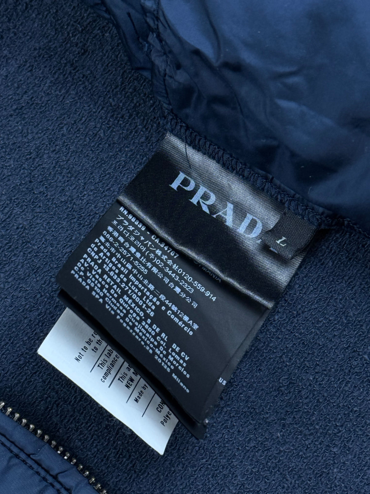 vintage Prada sweatjacket {L}