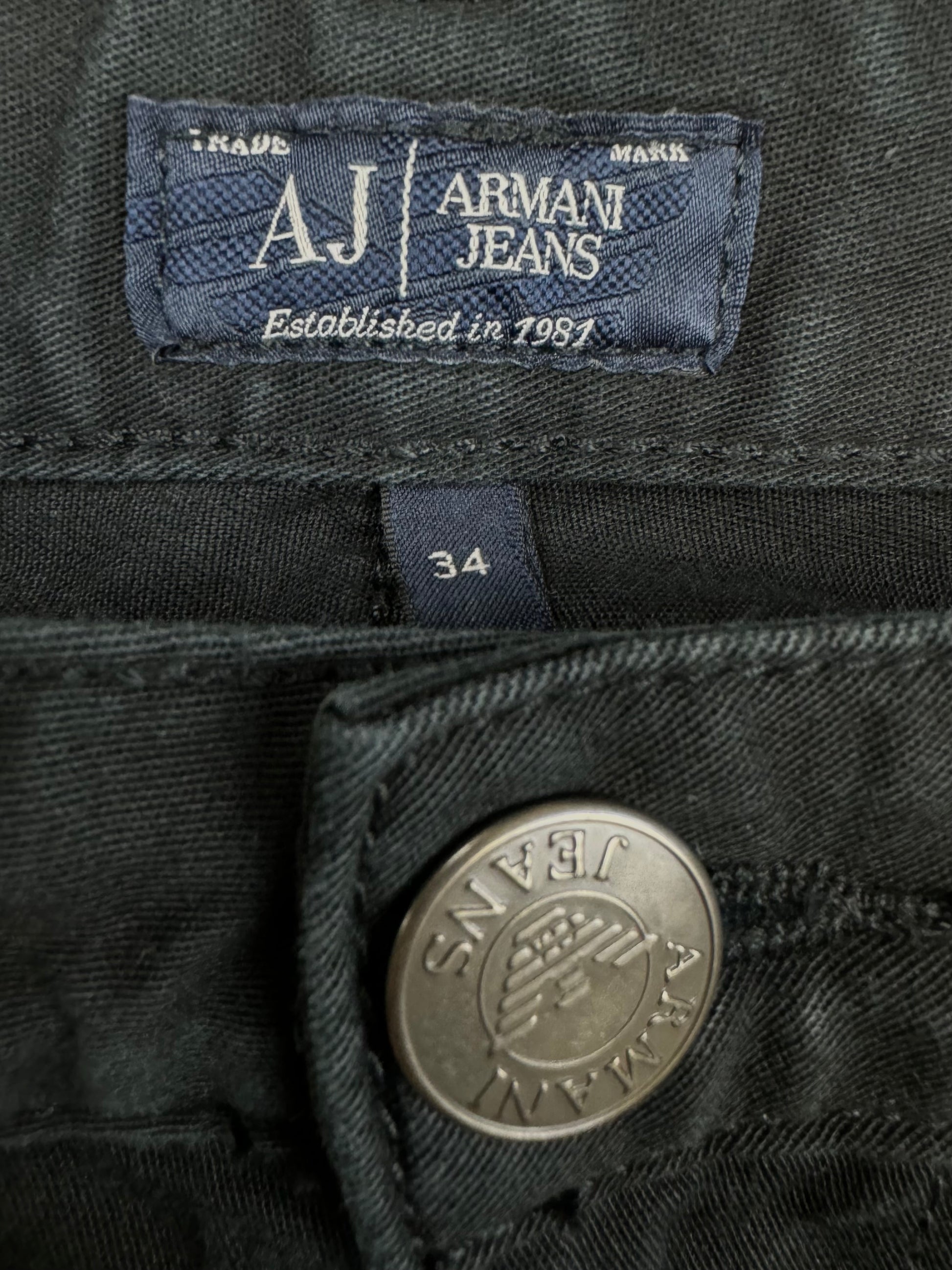 vintage Armani jeans {M}