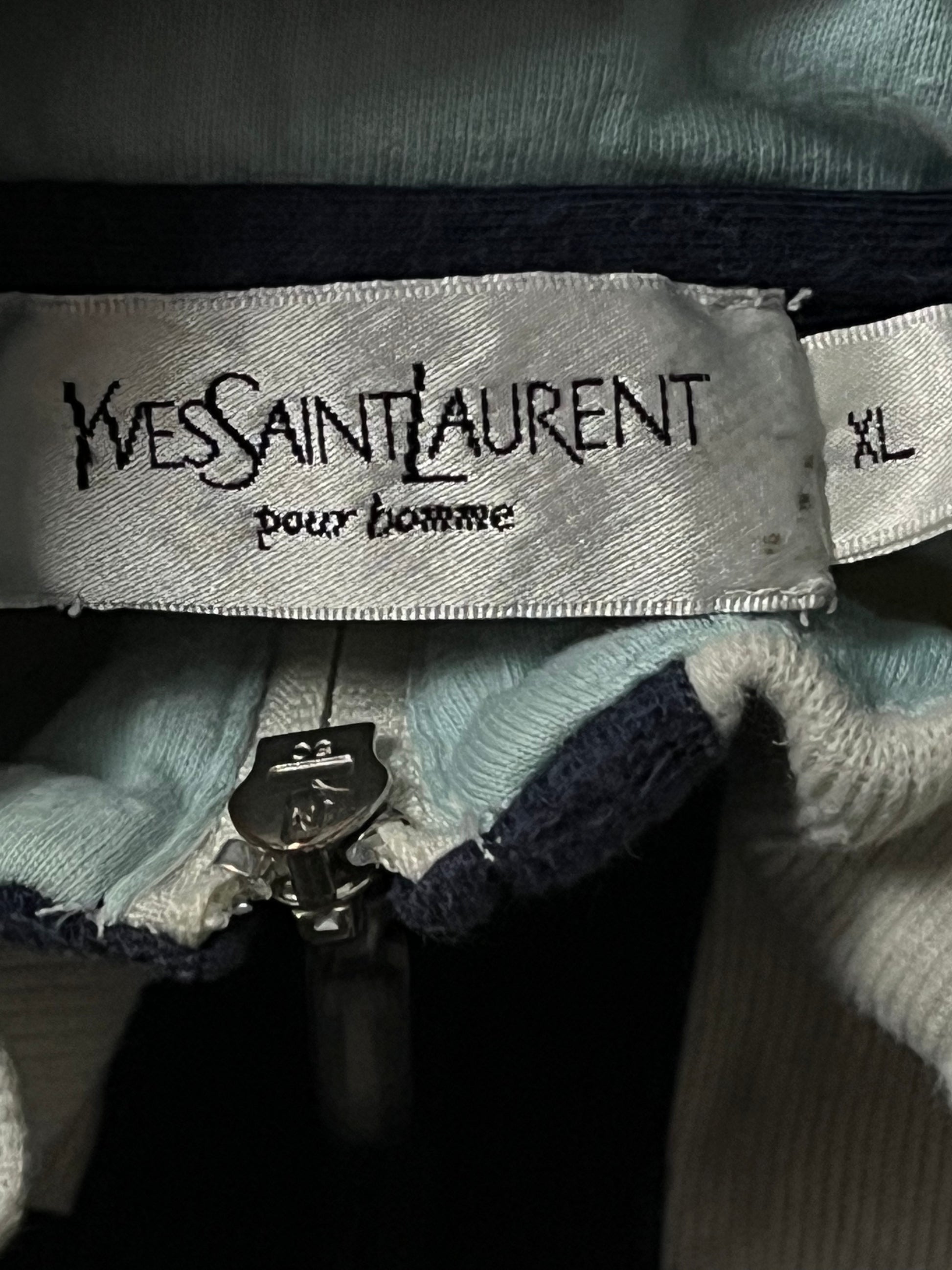 vintage Yves Saint Laurent sweatjacket {L}