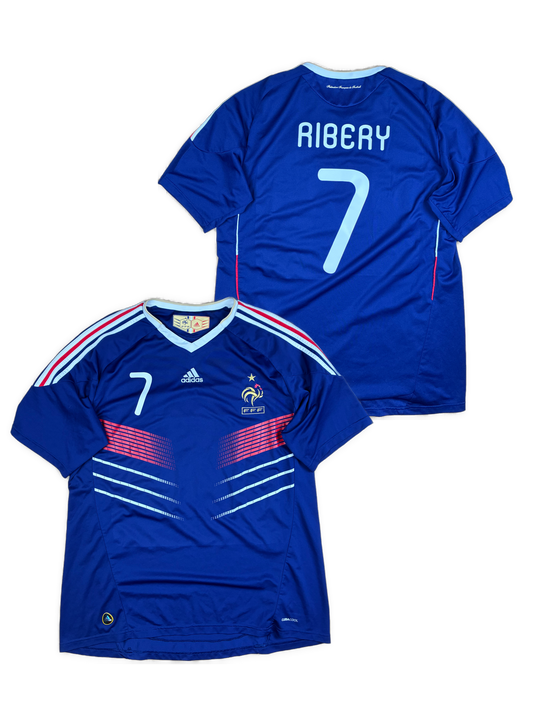 vintage Adidas France RIBERY7 home jersey {XXL}