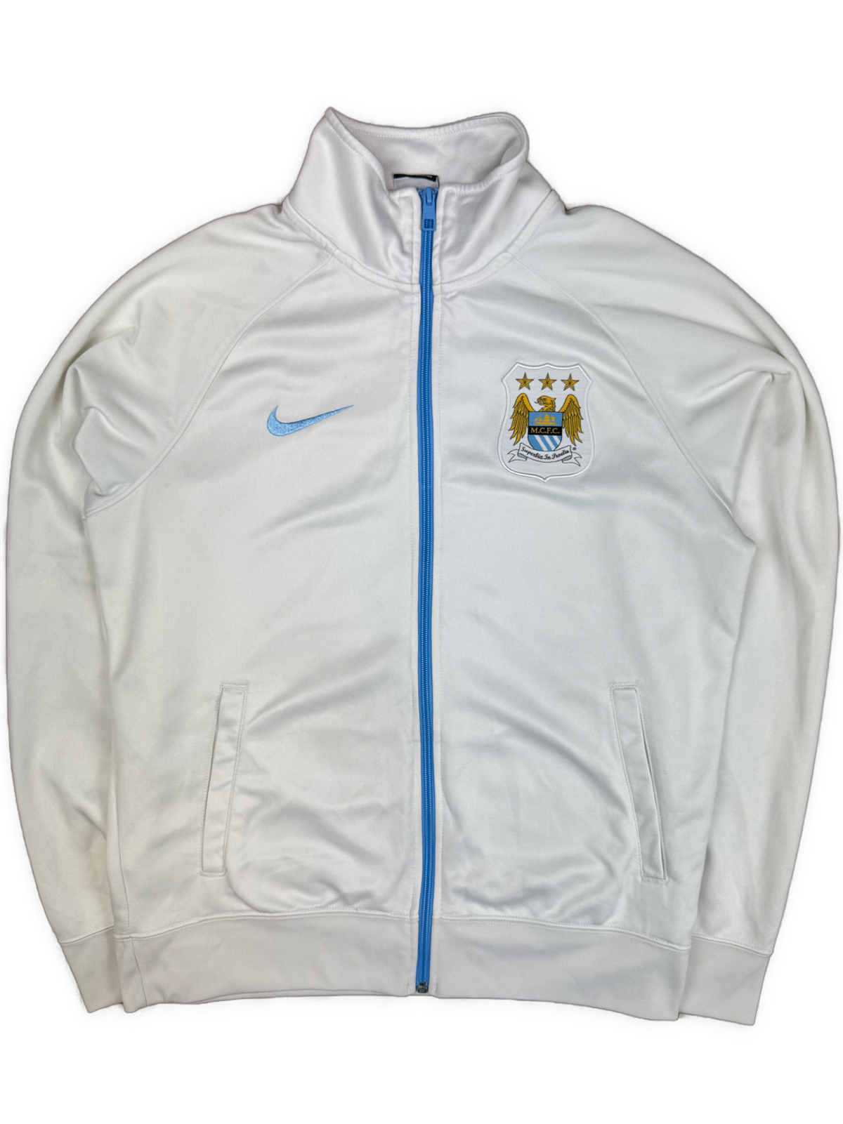 vintage Nike Manchester City trackjacket {M}