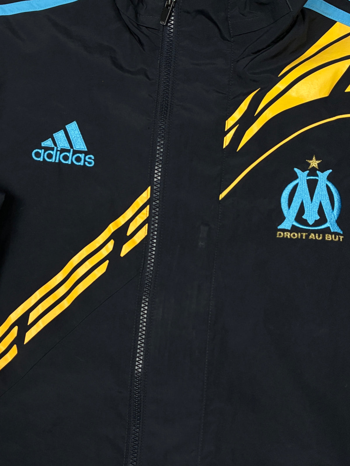vintage Adidas Olympique Marseille windbreaker {XL}
