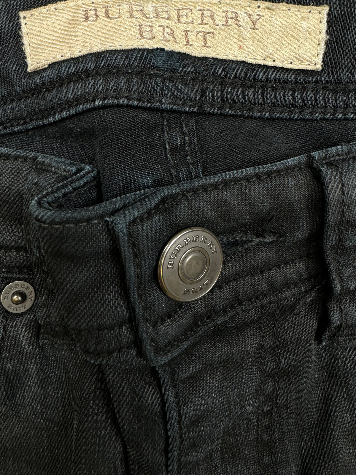 vintage Burberry jeans {S}
