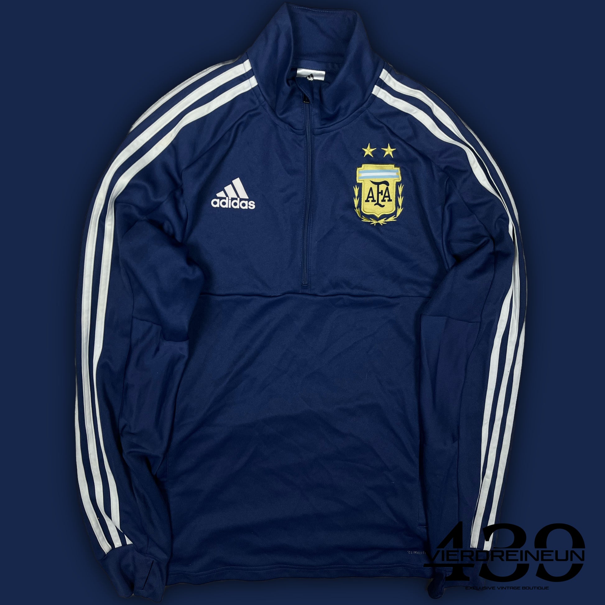 vintage Adidas Argentinia halfzip {S}