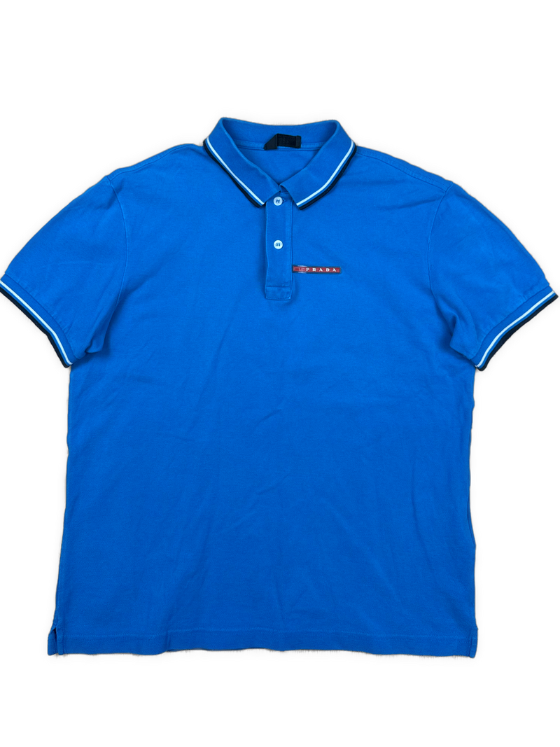 blue Prada polo {M}