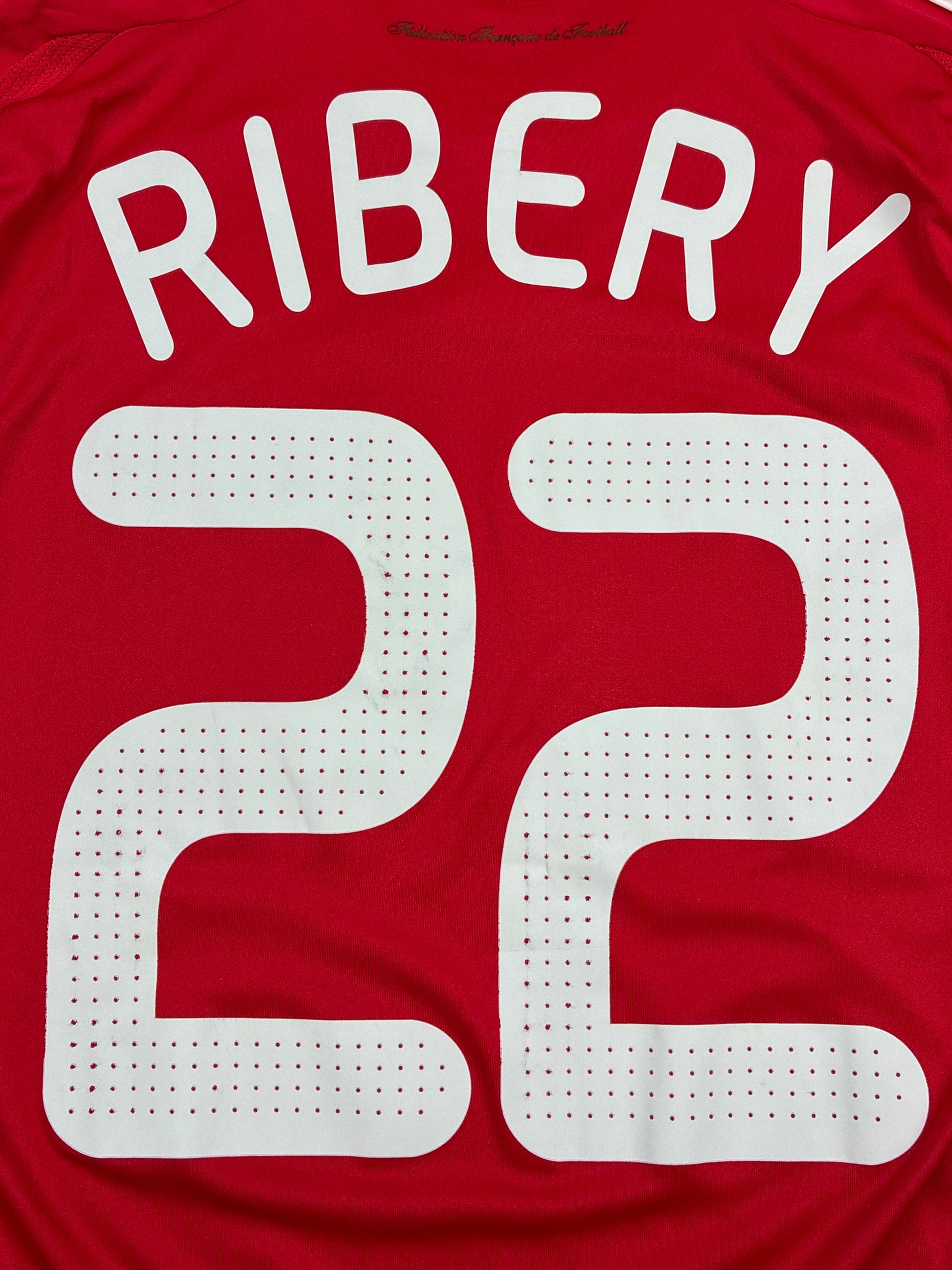 vintage Adidas France RIBERY22 away jersey {M}