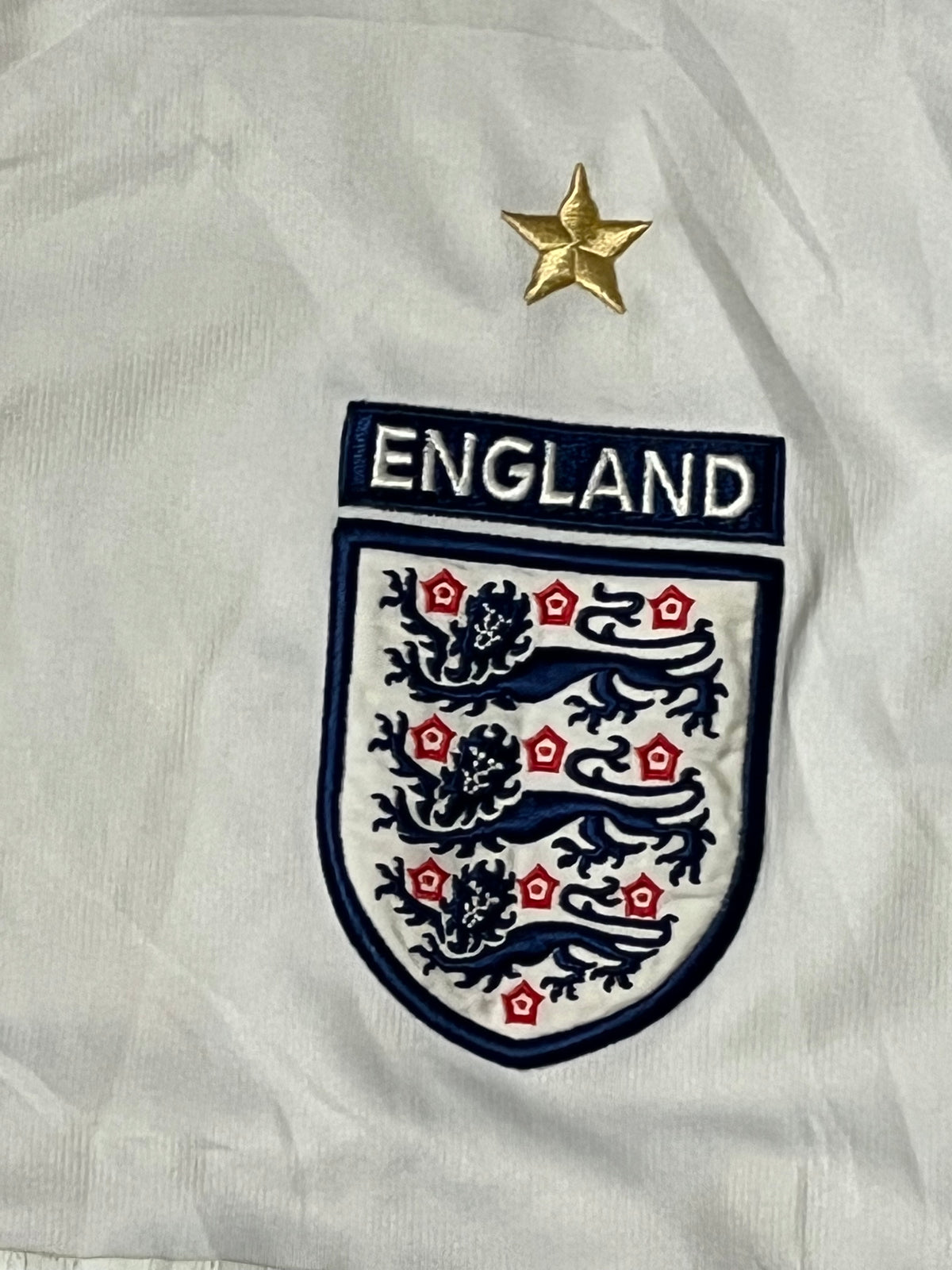 vintage Umbro England trainingsjersey {M}