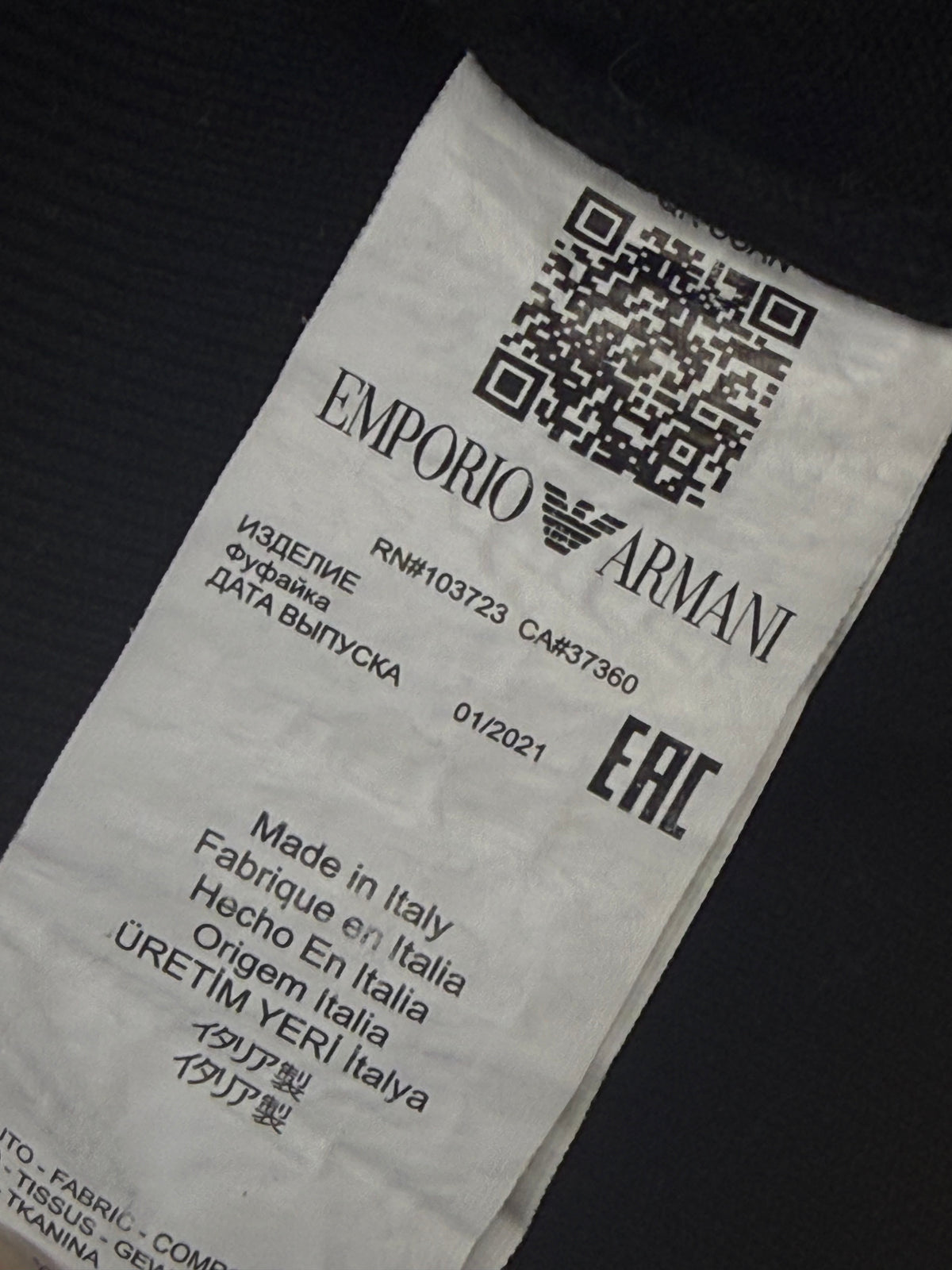 vintage Emporio Armani knittedsweater