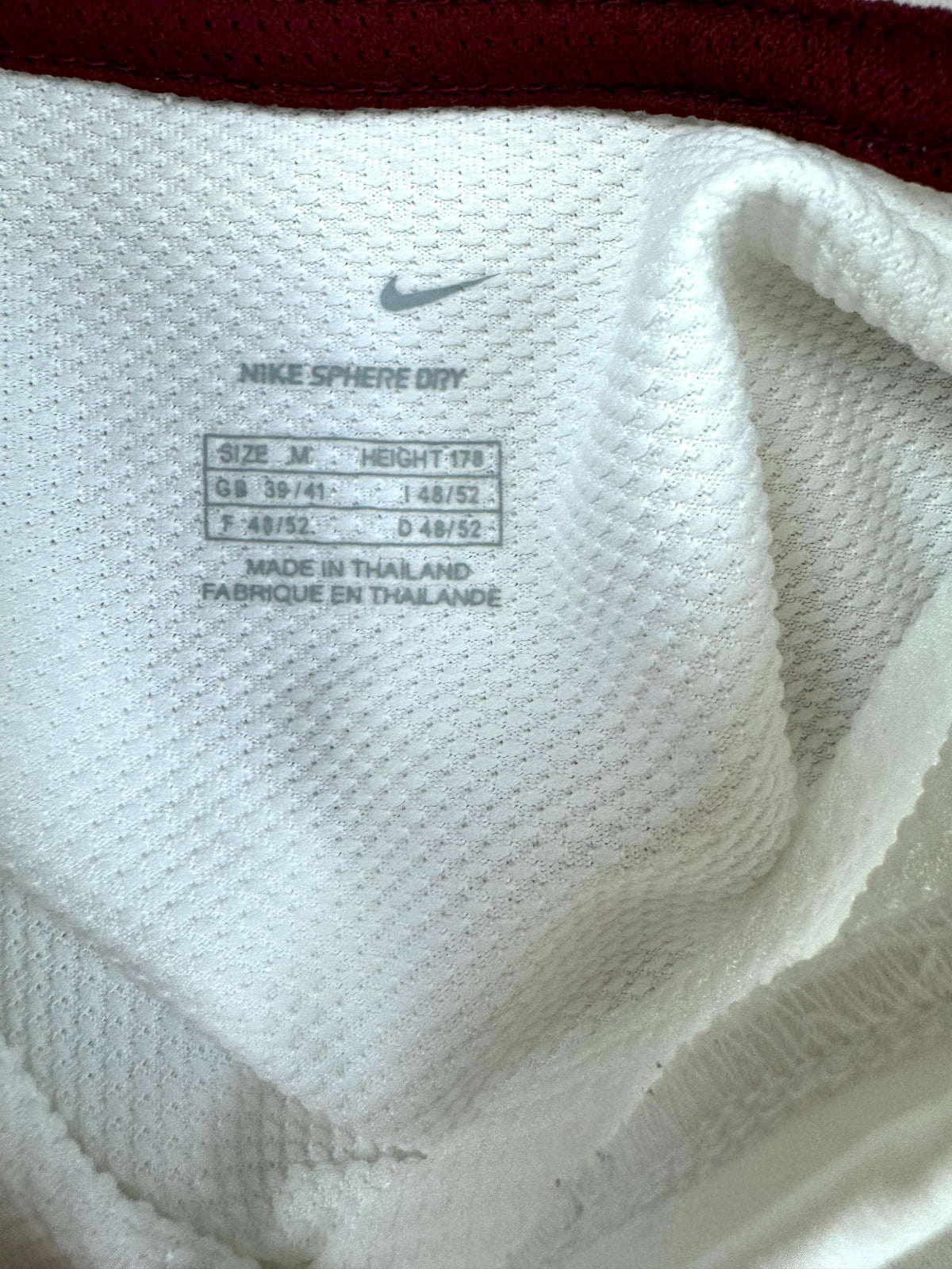 vintage Nike Portugal trainingjersey {M}
