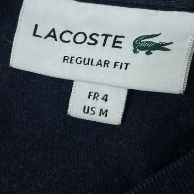 navyblue Lacoste t-shirt {M}