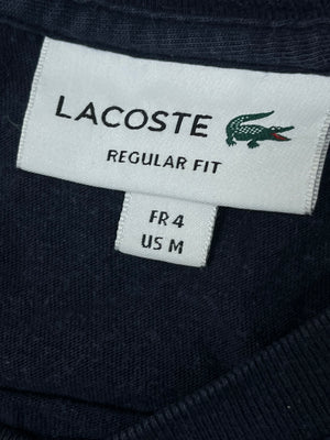 navyblue Lacoste t-shirt {M}