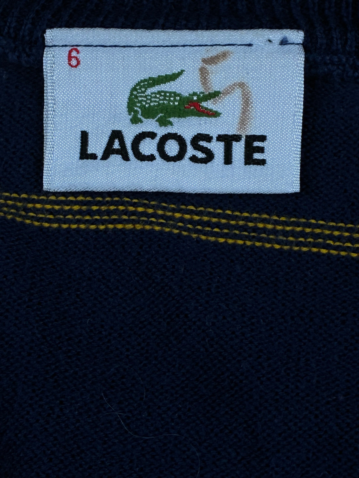 vintage Lacoste knittedsweater {XL}