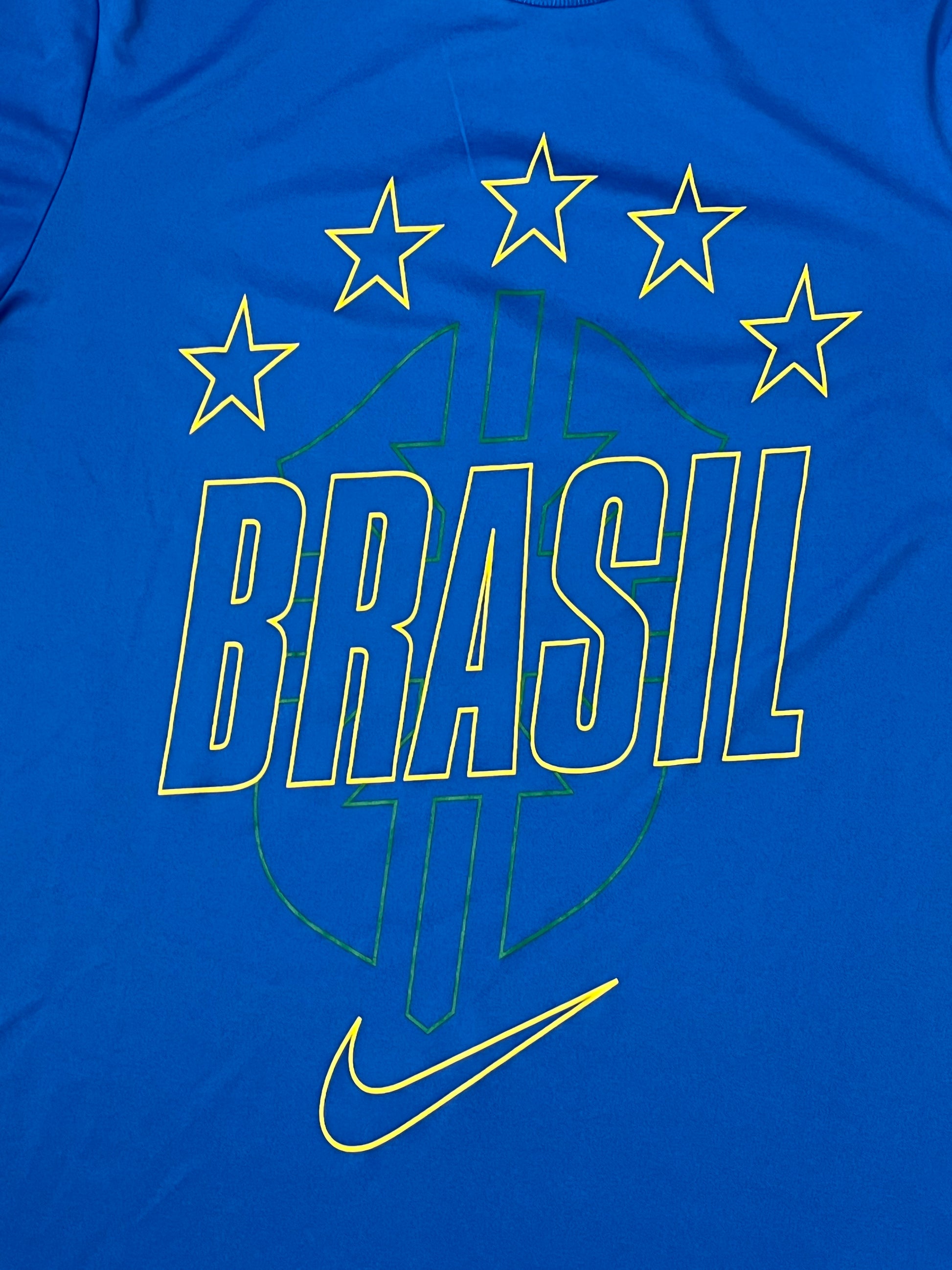 vintage Nike BRASIL jersey {L}